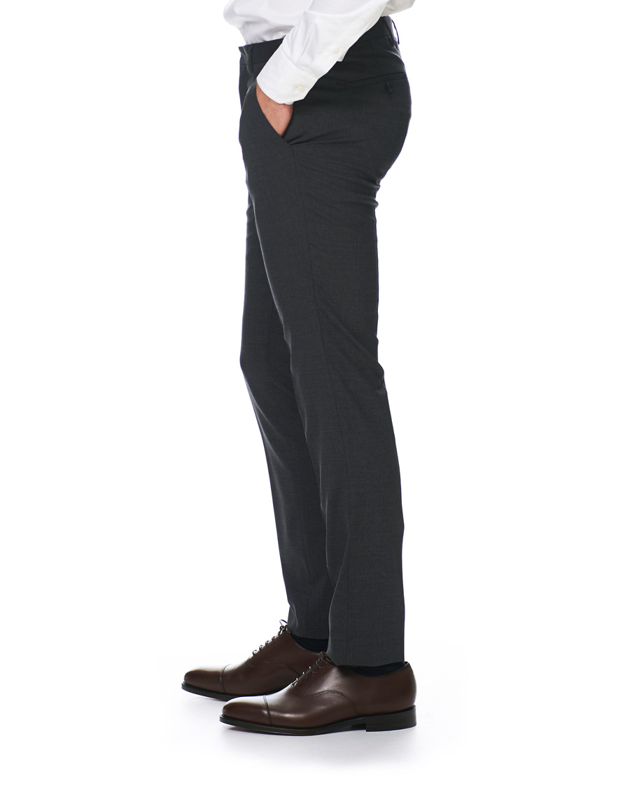 Herre | Bukser | Tiger of Sweden | Malthe Wool Stretch Trousers Grey