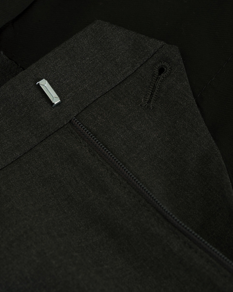 Herre | Bukser | Tiger of Sweden | Malthe Wool Stretch Trousers Grey