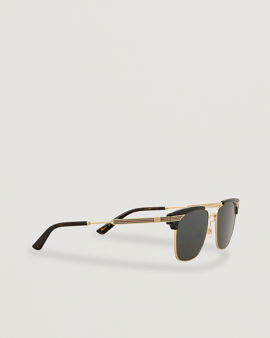 Herre | Gucci GG0287S Sunglasses Black | Gucci | GG0287S Sunglasses Black