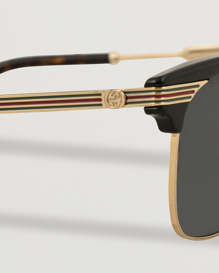 Herre | Gucci GG0287S Sunglasses Black | Gucci | GG0287S Sunglasses Black