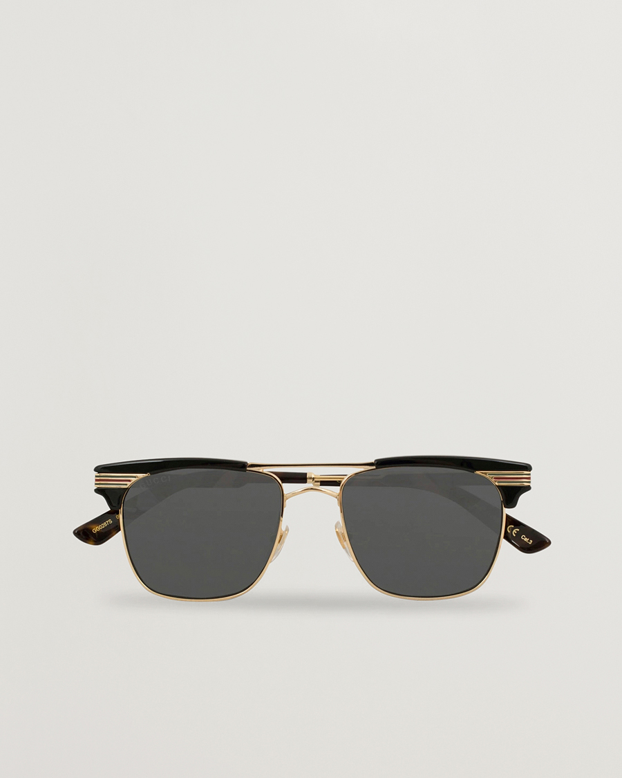 Herre | Gucci GG0287S Sunglasses Black | Gucci | GG0287S Sunglasses Black