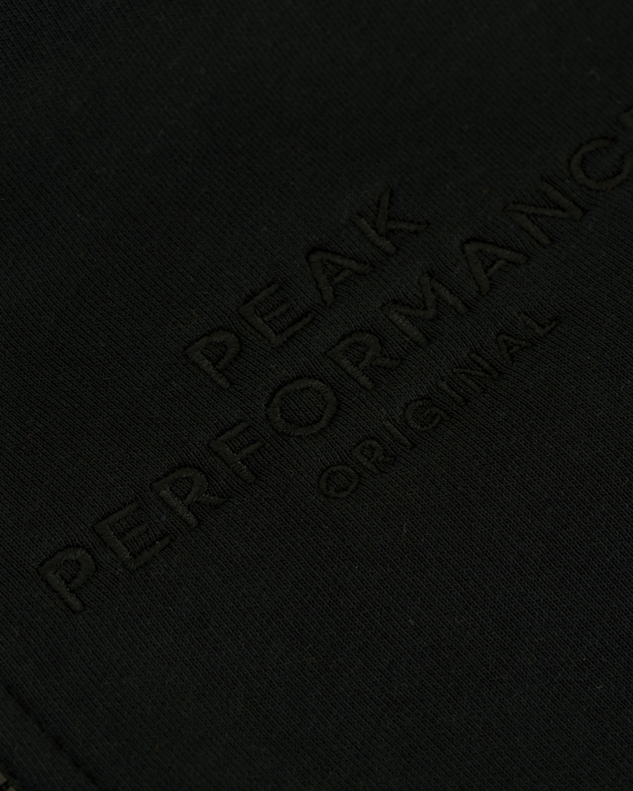 Herre | Gensere | Peak Performance | Original Full Zip Hoodie Black