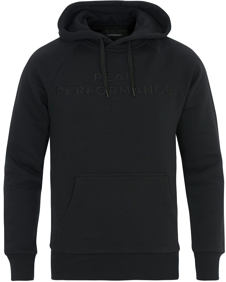 Herre | Gensere | Peak Performance | Logo Hoodie Black