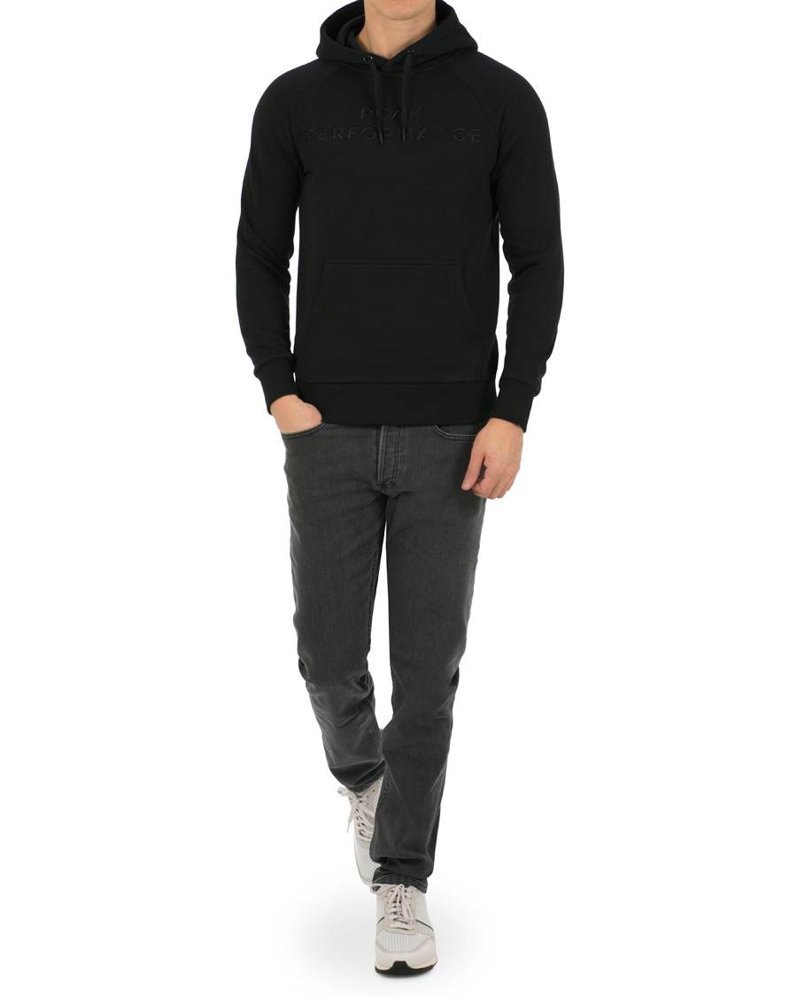 Herre | Gensere | Peak Performance | Logo Hoodie Black