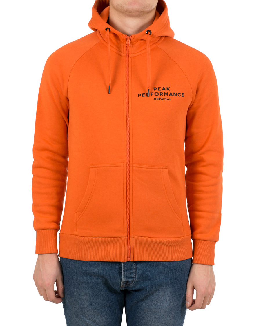 Peak performance orange hoodie sale