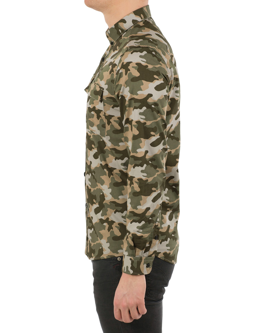 Herre | Skjorter | Peak Performance | Dean Camo Shirt Green