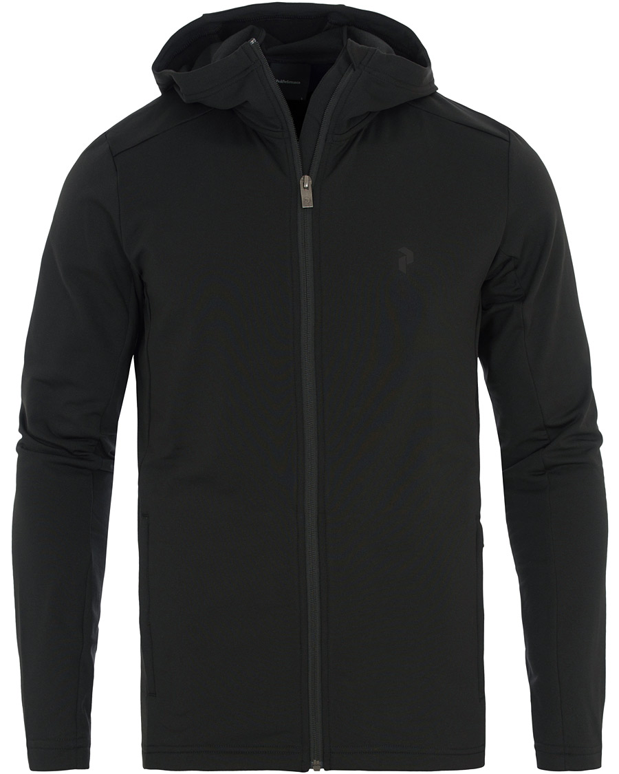 Herre | Gensere | Peak Performance | Ace Mid Tech Full Zip Hoodie Black