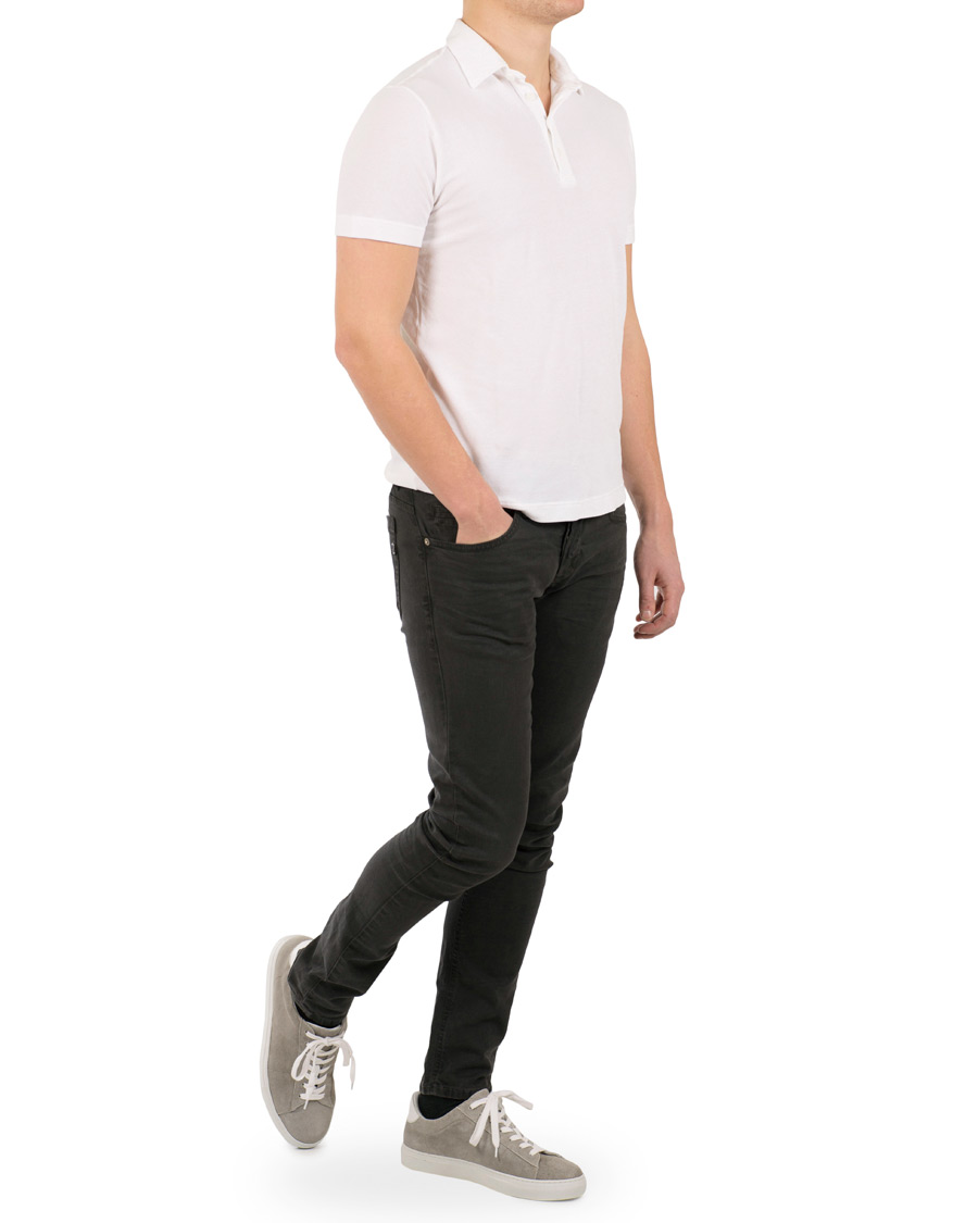 Herre | Dondup Scarpe Leather Sneakers Grey | Dondup | Scarpe Leather Sneakers Grey