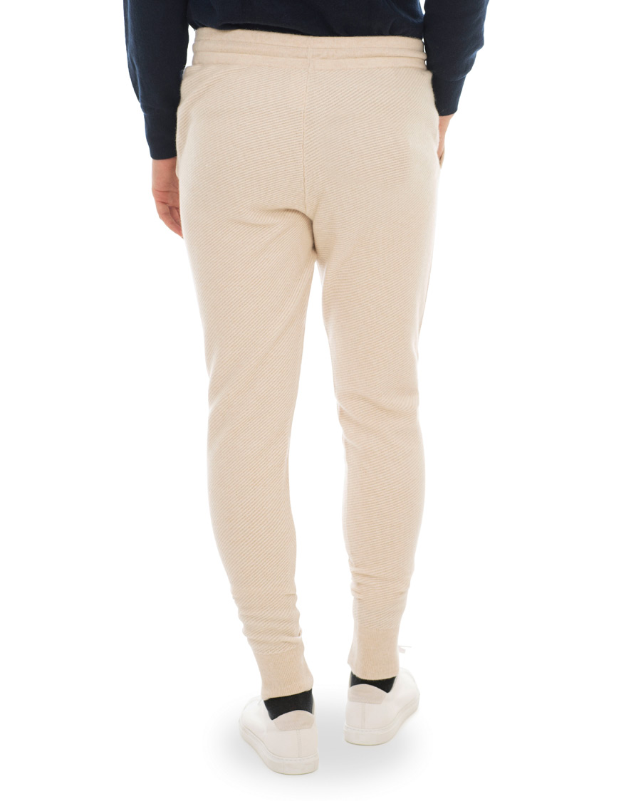 Herre | Bukser | Soft Goat | Cashmere Pants Beige