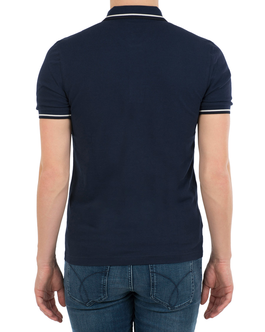Herre | Pikéer | Fred Perry | Twin Tip Polo Carbon Blue
