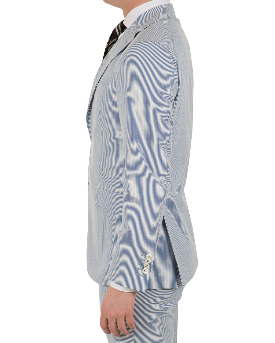 Herre | Dressjakker | Morris Heritage | John Dandy Stripe Suit Blazer Light Blue