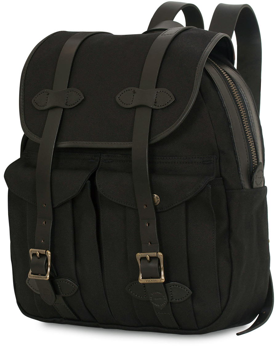 Herre | Vesker | Filson | Rucksack Black Canvas