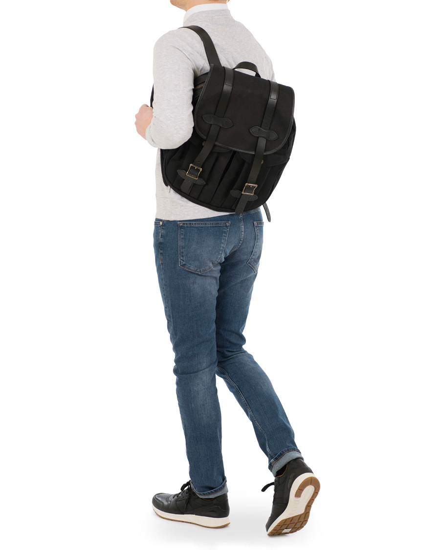 Herre | Vesker | Filson | Rucksack Black Canvas