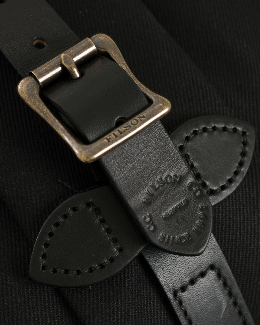 Herre | Vesker | Filson | Rucksack Black Canvas