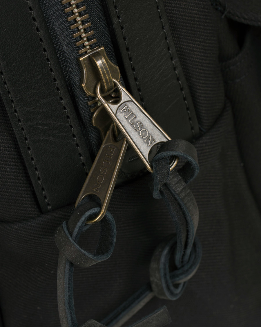 Herre | Vesker | Filson | Rucksack Black Canvas