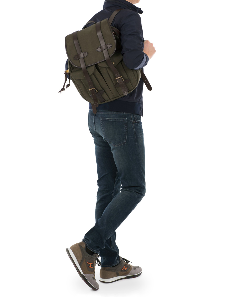 Herre | Vesker | Filson | Rucksack Otter Green Canvas