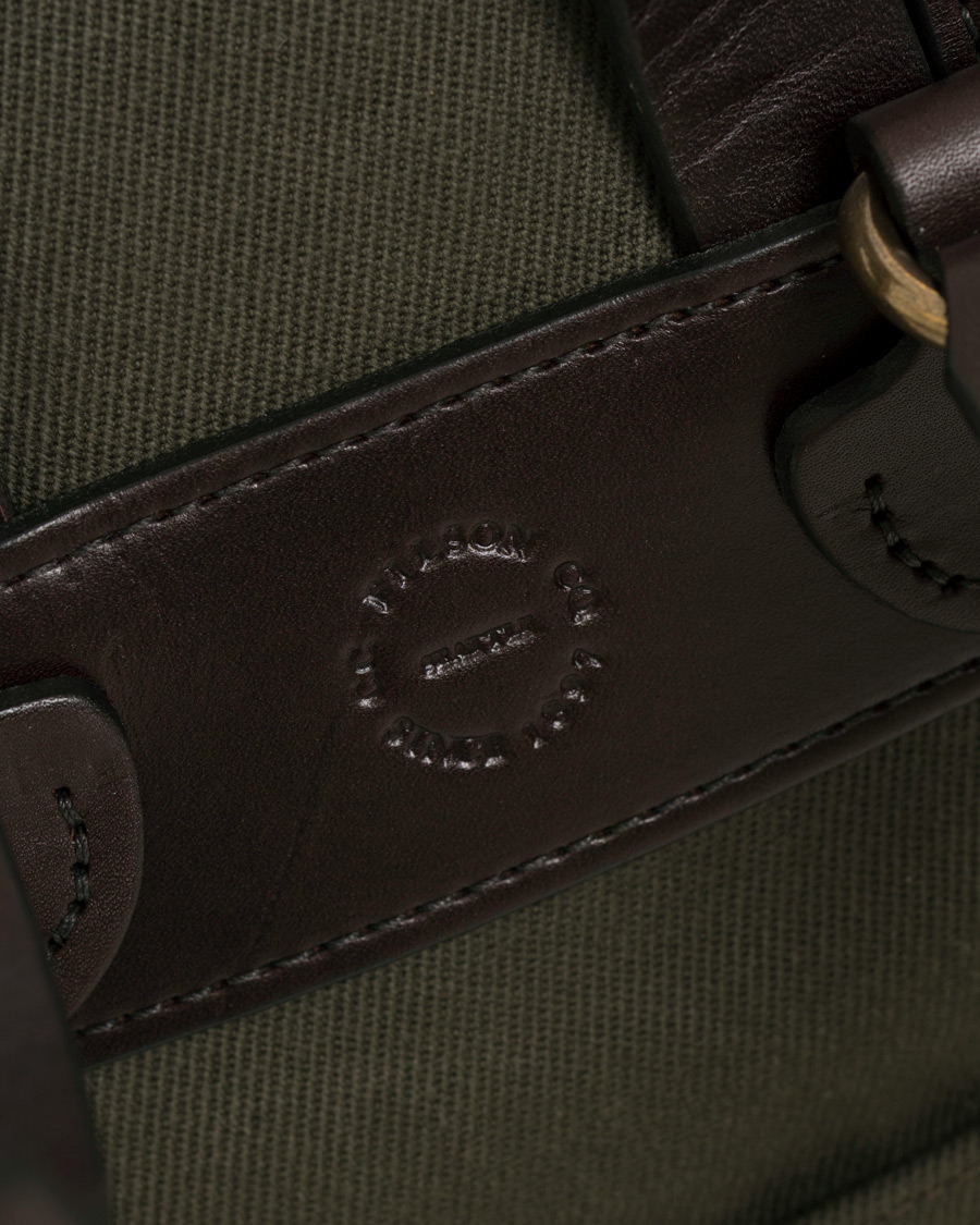 Herre | Vesker | Filson | Rucksack Otter Green Canvas