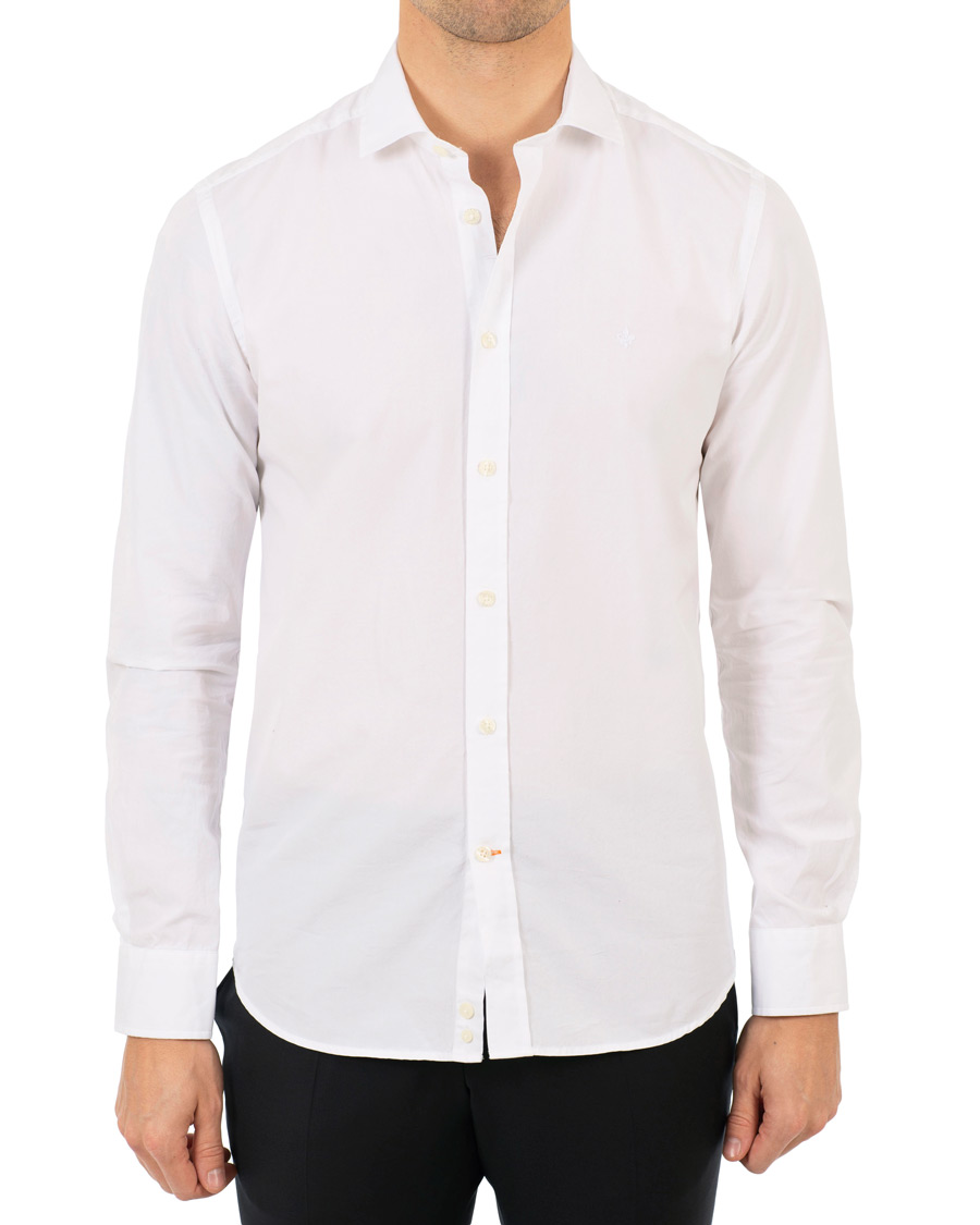 Herre | Skjorter | Morris | Cut Away Shirt White