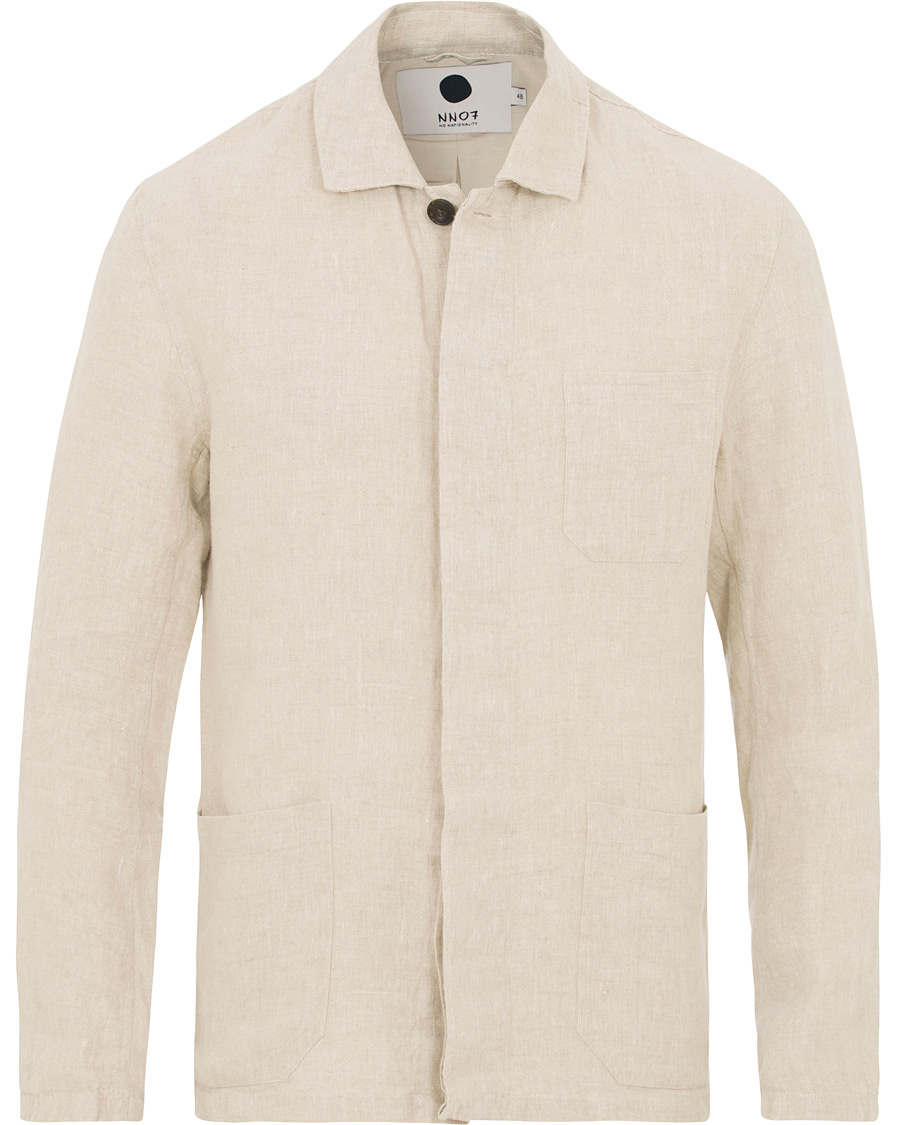 Herre | Dressjakker | NN07 | Oscar Linen Blazer Oat
