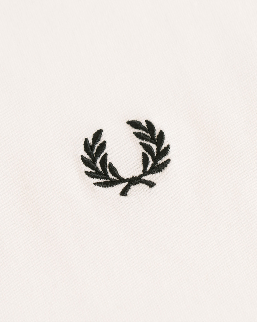 Herre | T-Shirts | Fred Perry | Twin Tip Crew Neck Tee White