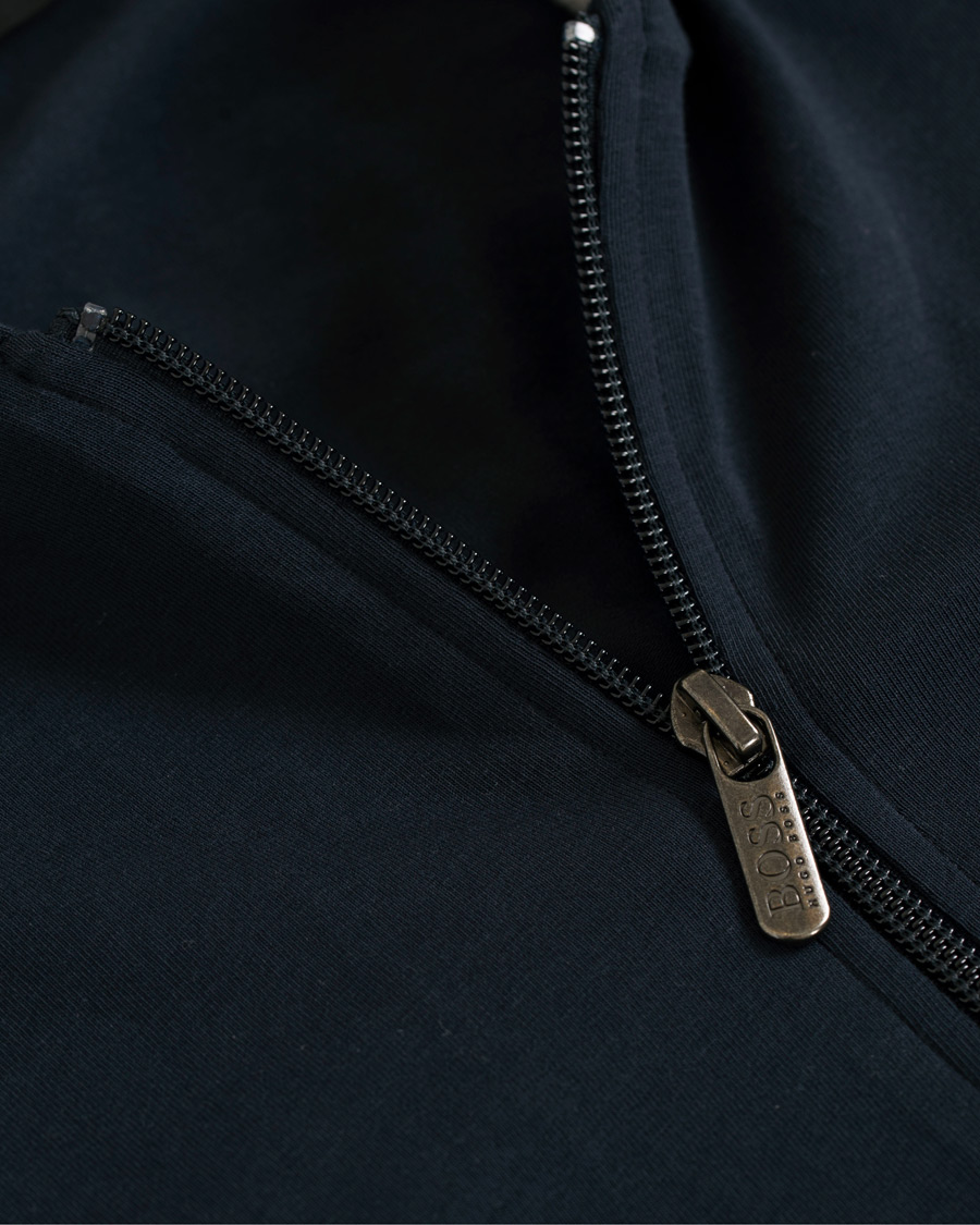 Herre | Gensere | BOSS BLACK | BOSS Loungewear Full Zip Hoodie Navy
