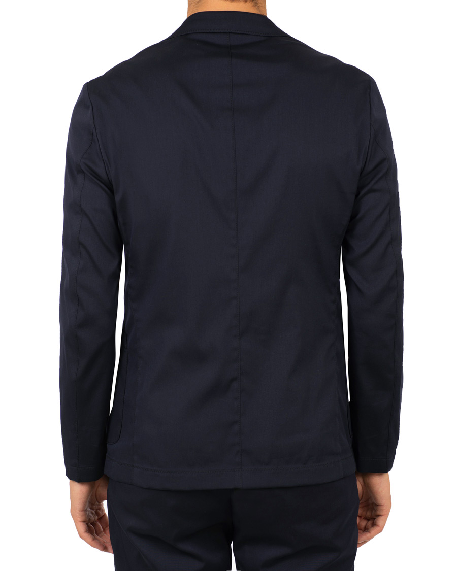 Herre | Dressjakker | BOSS BLACK | BOSS Noswen Cotton Stretch Tailoring Blazer Navy