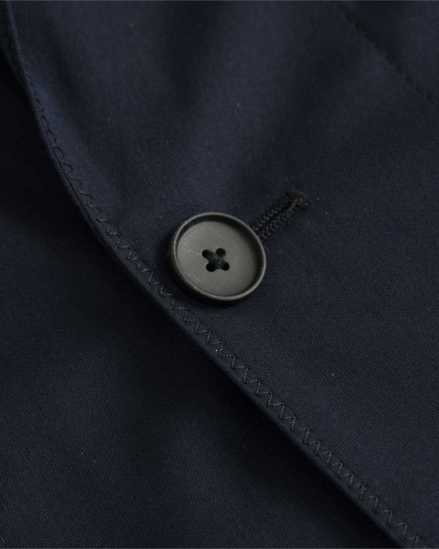 Herre | Dressjakker | BOSS BLACK | BOSS Noswen Cotton Stretch Tailoring Blazer Navy