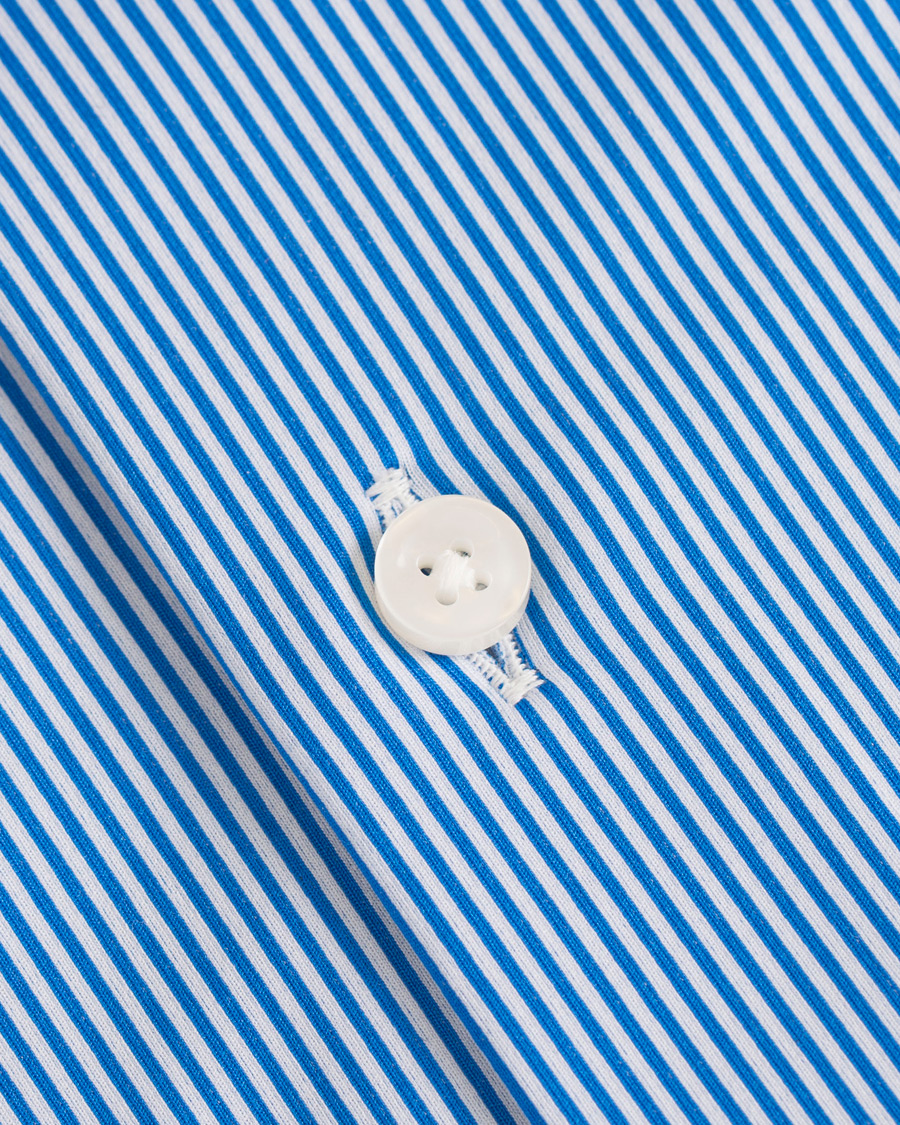 Herre | Skjorter | BOSS BLACK | BOSS Jenno Slim Fit Super Stretch Shirt White/Blue