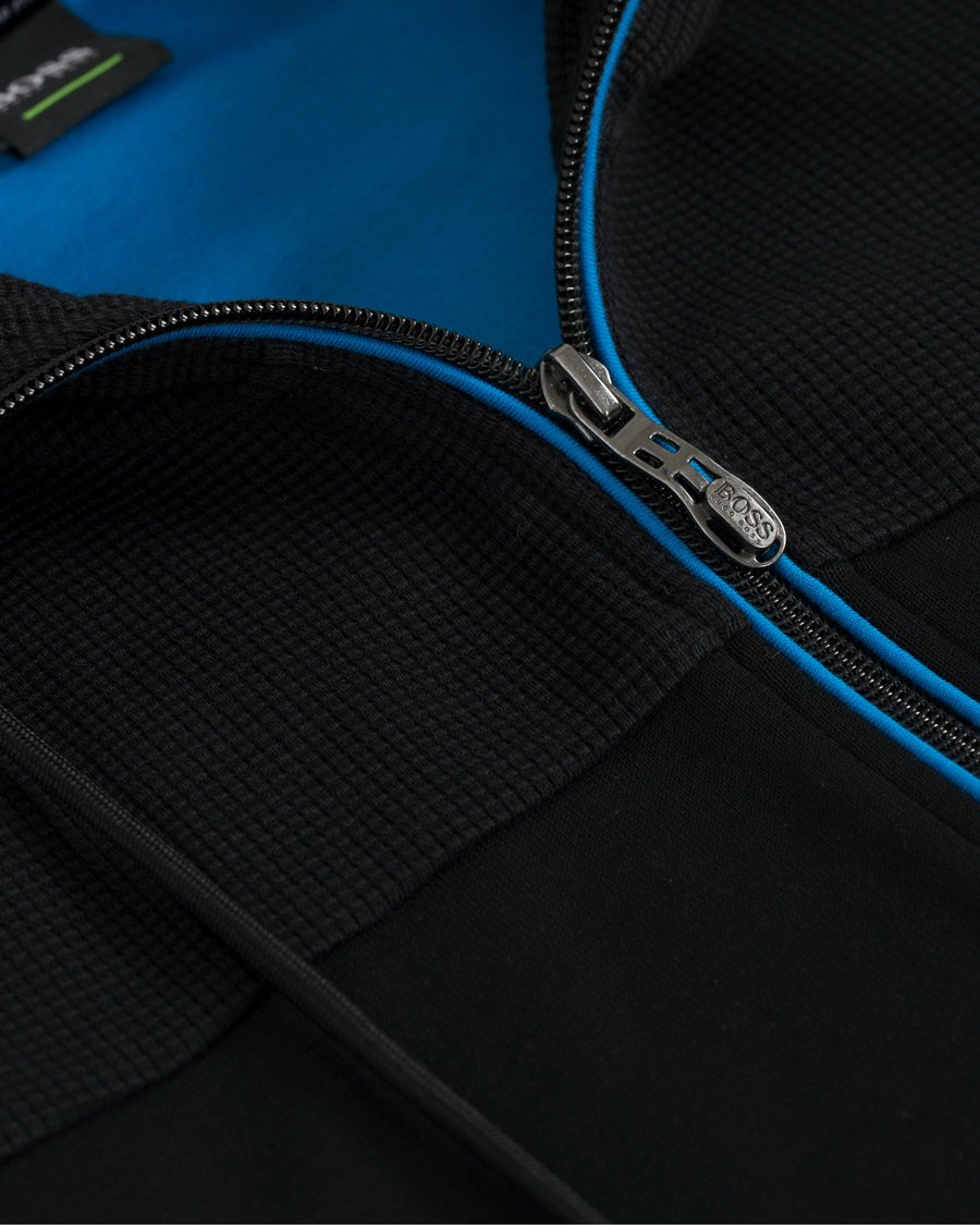 Herre | Gensere | BOSS GREEN | BOSS Athleisure Saggy Full Zip Hoodie Black