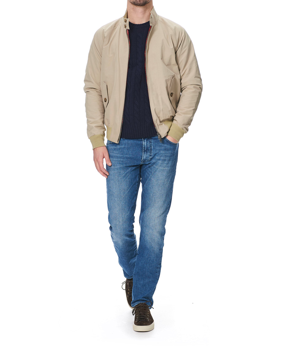 Herre | Jeans | BOSS ORANGE | BOSS Casual Maine Regular Fit Stretch Jeans Bright Blue