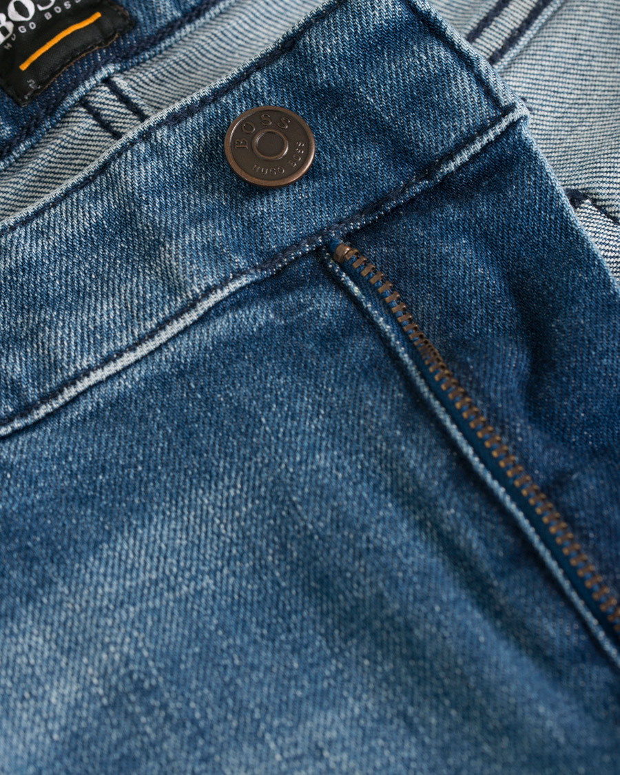 Herre | Jeans | BOSS ORANGE | BOSS Casual Maine Regular Fit Stretch Jeans Bright Blue
