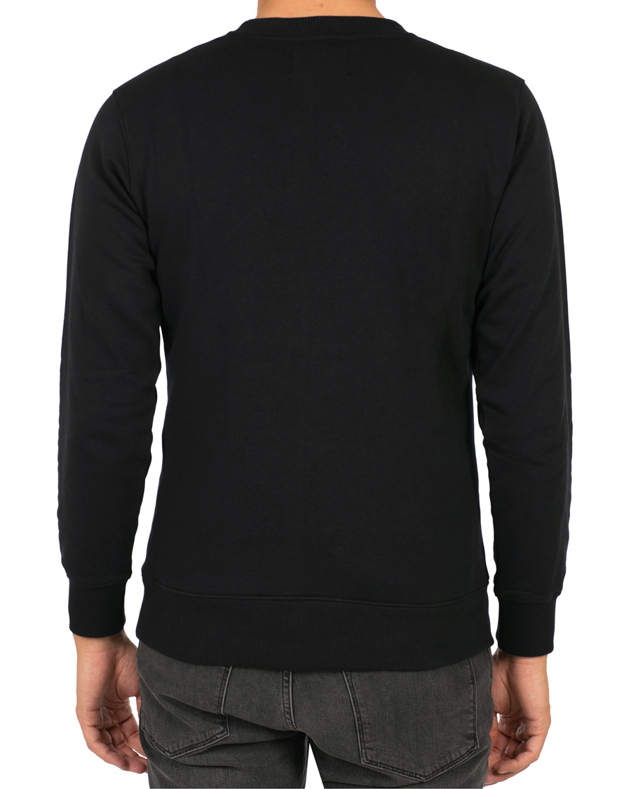 Herre | Gensere | Calvin Klein Jeans | Basic Monogram Logo Crew Neck Sweatshirt Black