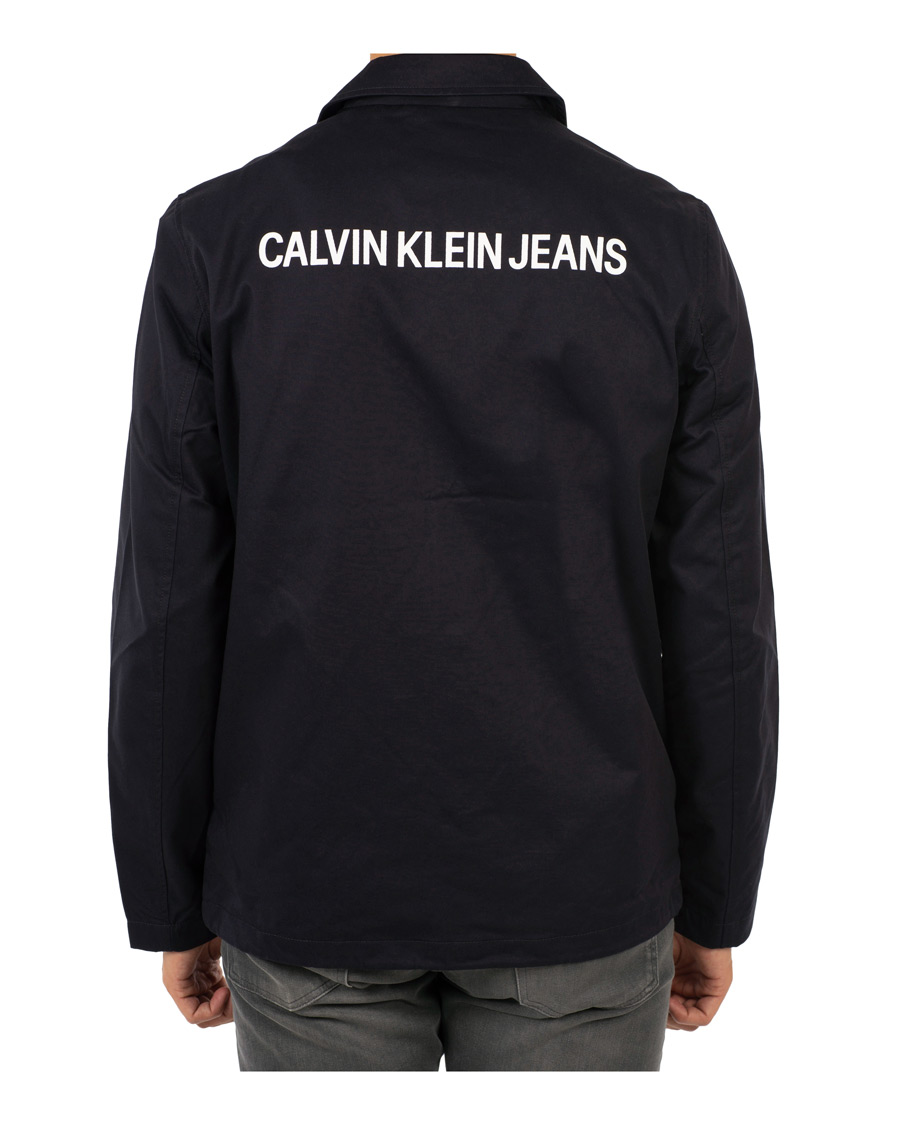 Calvin klein institutional logo coach jacket 2025