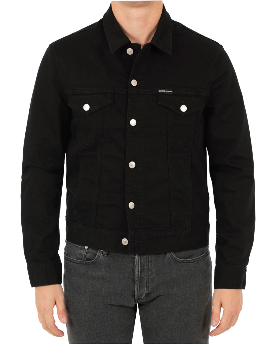 Herre | Jakker | Calvin Klein Jeans | Classic Trucker Jacket Stay Black