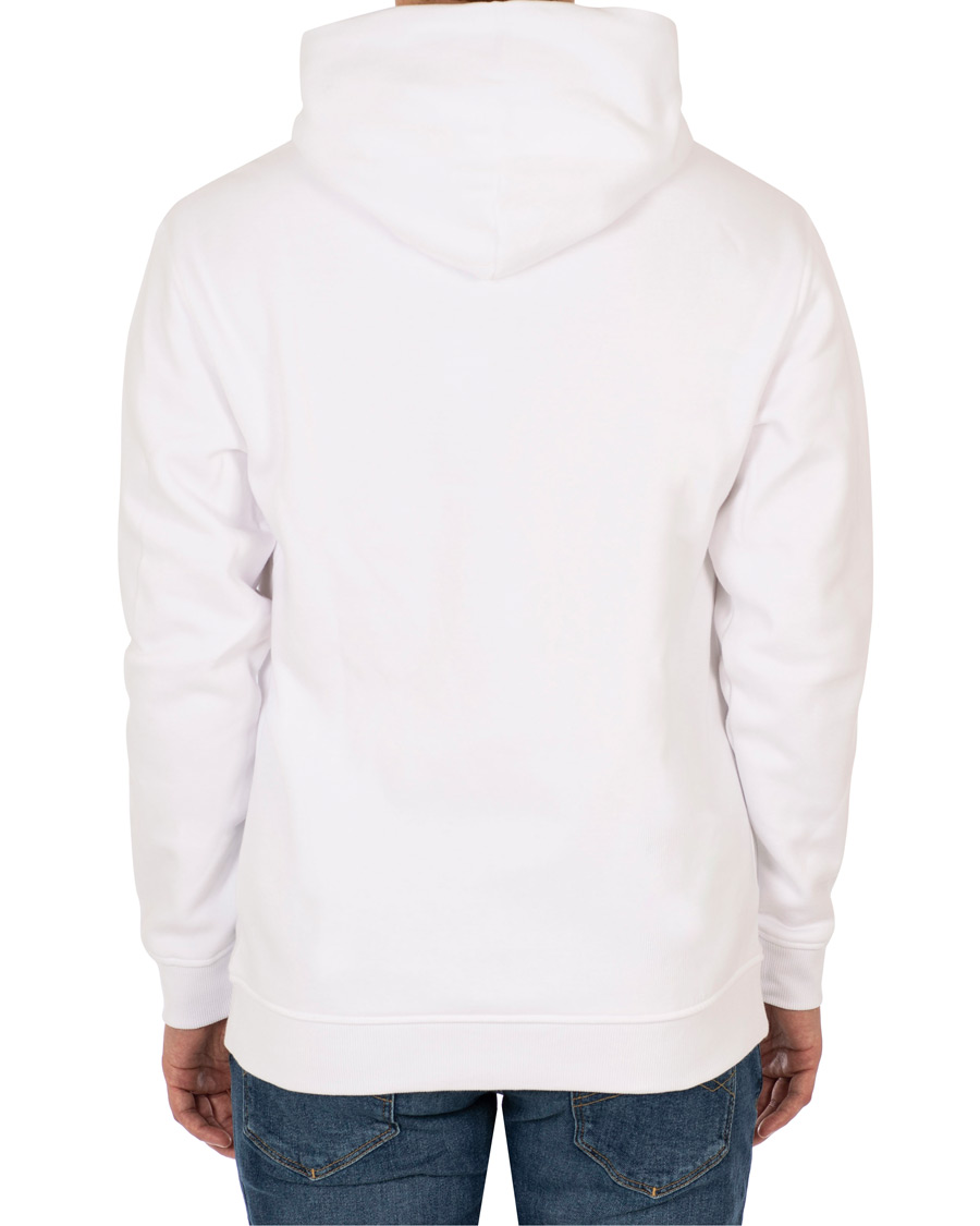 Herre | Gensere | Tommy Jeans | Corp Logo Hoodie White
