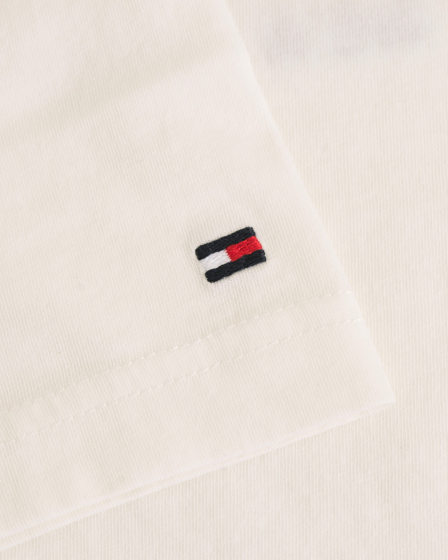 Herre | T-Shirts | Tommy Hilfiger | Floral Logo Graphic Tee Snow White