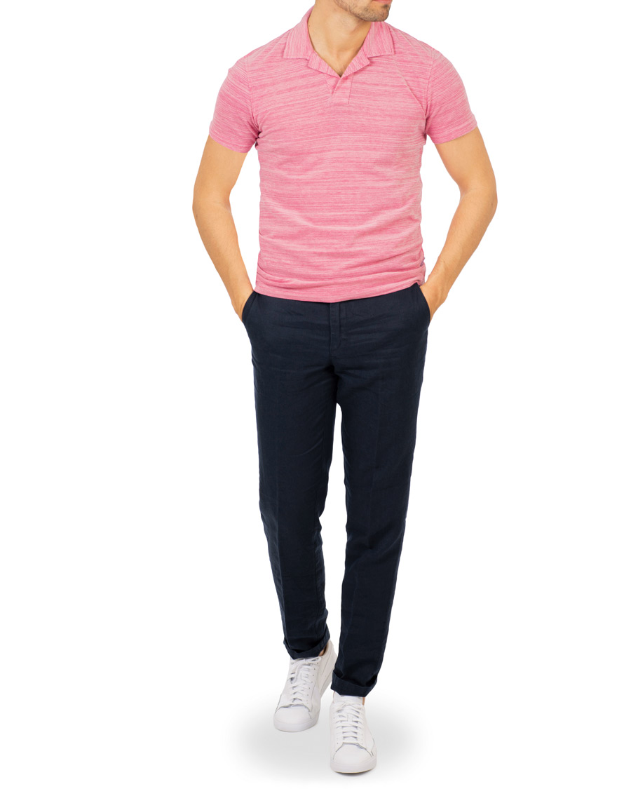Herre | Pikéer | Orlebar Brown | Felix Polo Paradise/Cloud Melange