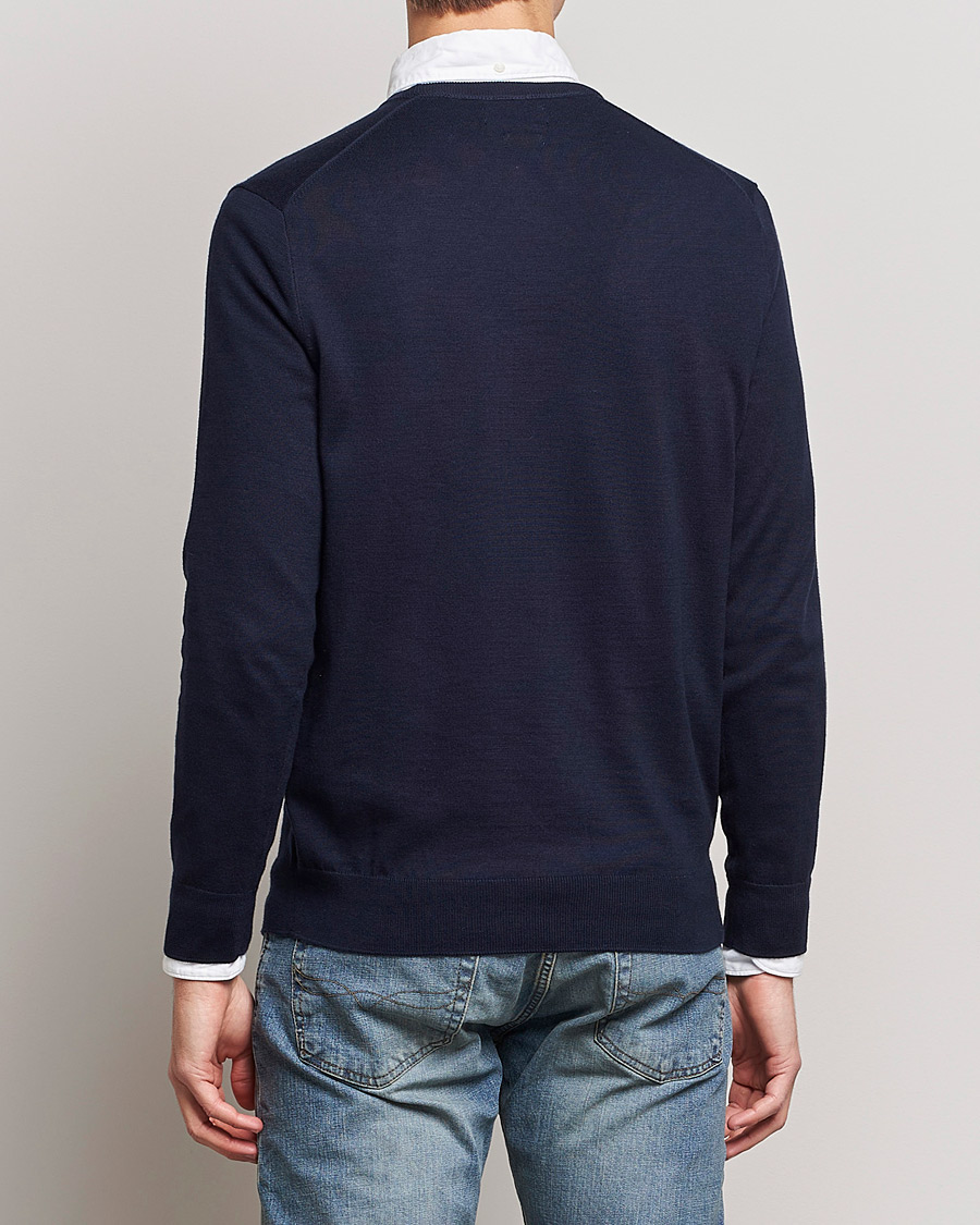 Herre | Gensere | Polo Ralph Lauren | Pima Cotton Crew Neck Pullover Hunter Navy