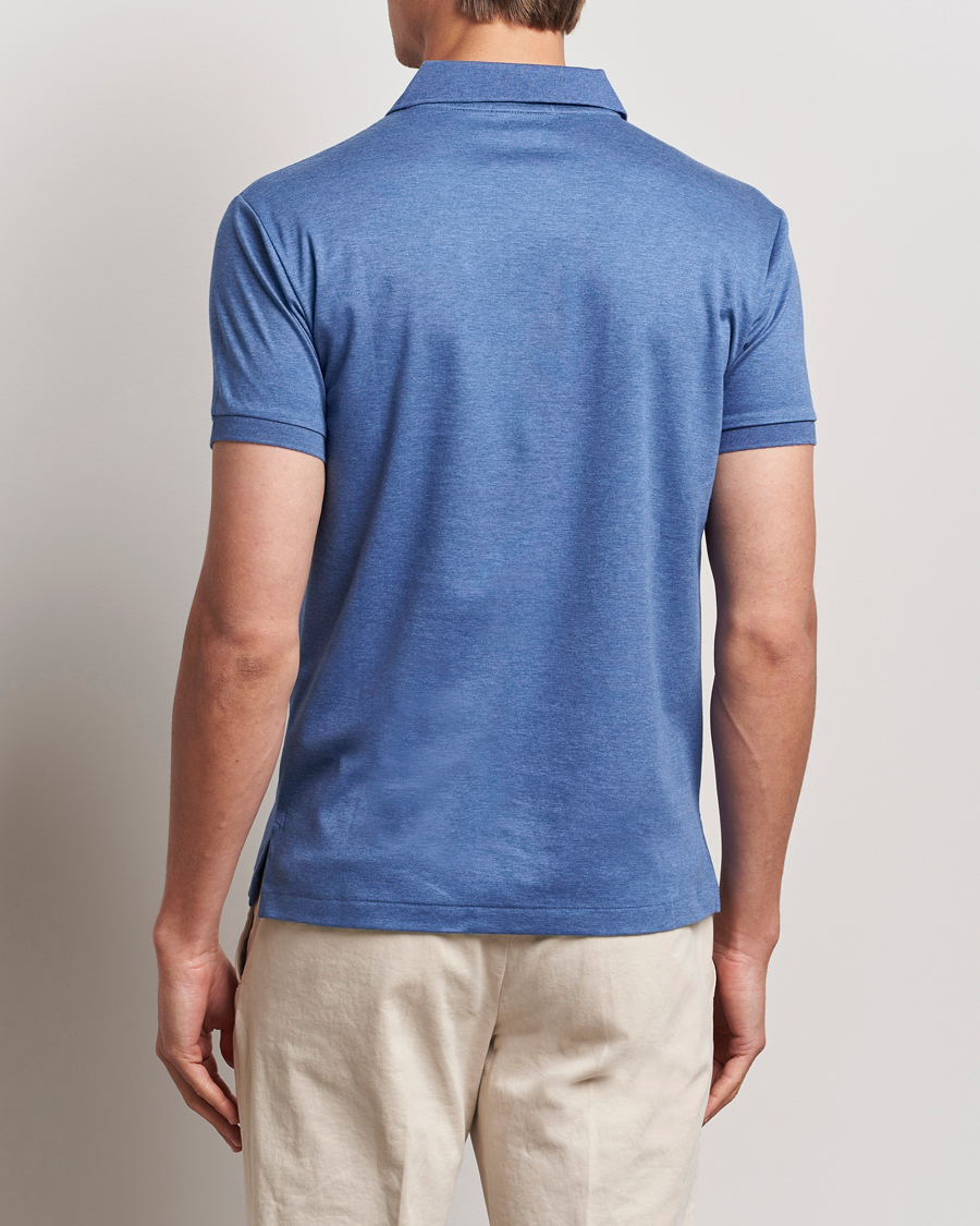 Herre | Pikéer | Polo Ralph Lauren | Slim Fit Pima Cotton Polo Faded Royal