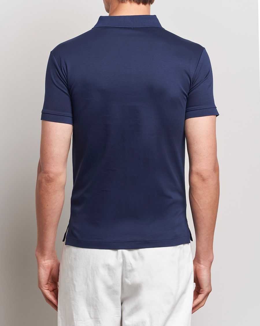 Herre | Pikéer | Polo Ralph Lauren | Slim Fit Pima Cotton Polo Refined Navy