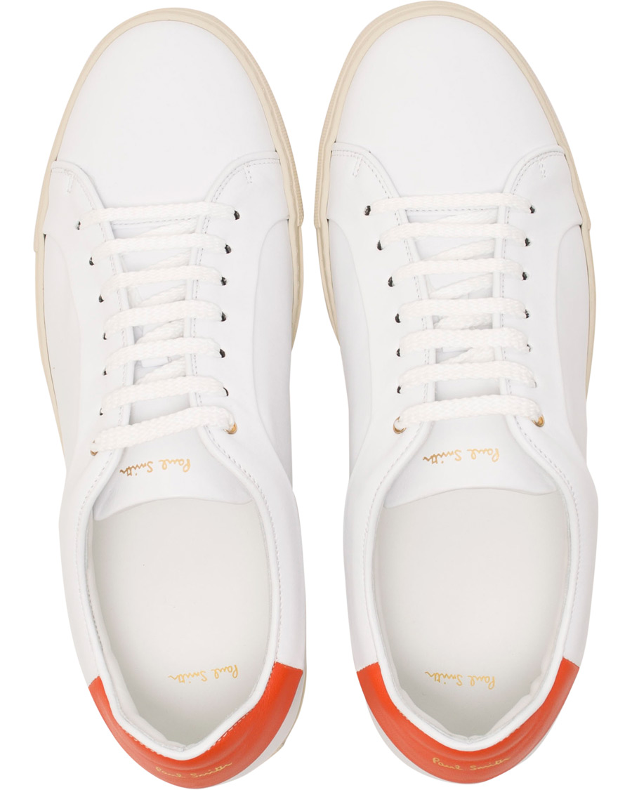 Herre | Paul Smith Basso Leather Sneaker White | Paul Smith | Basso Leather Sneaker White