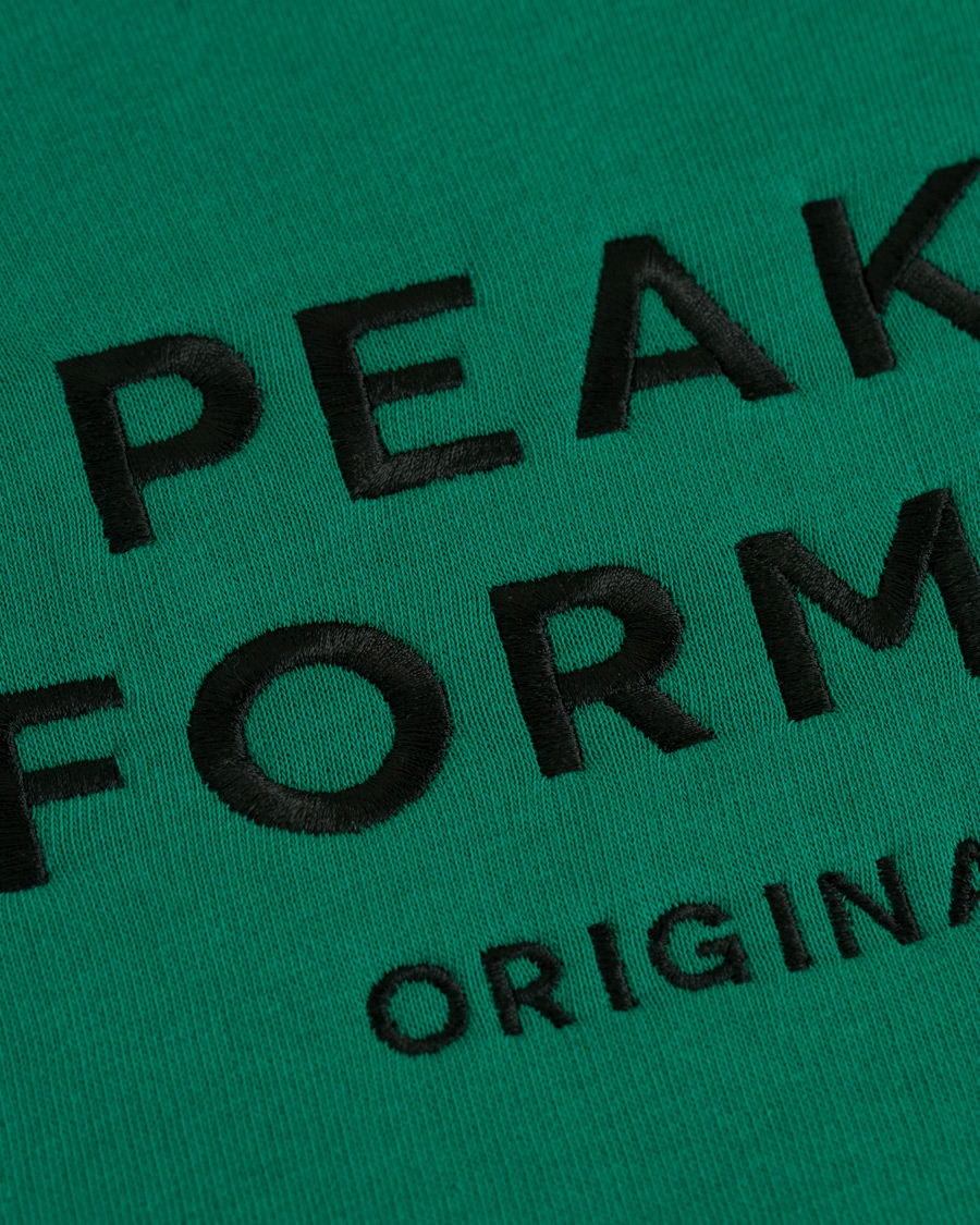 Herre | Gensere | Peak Performance | M Logo Crew Neck Sweatshirt Shady Green