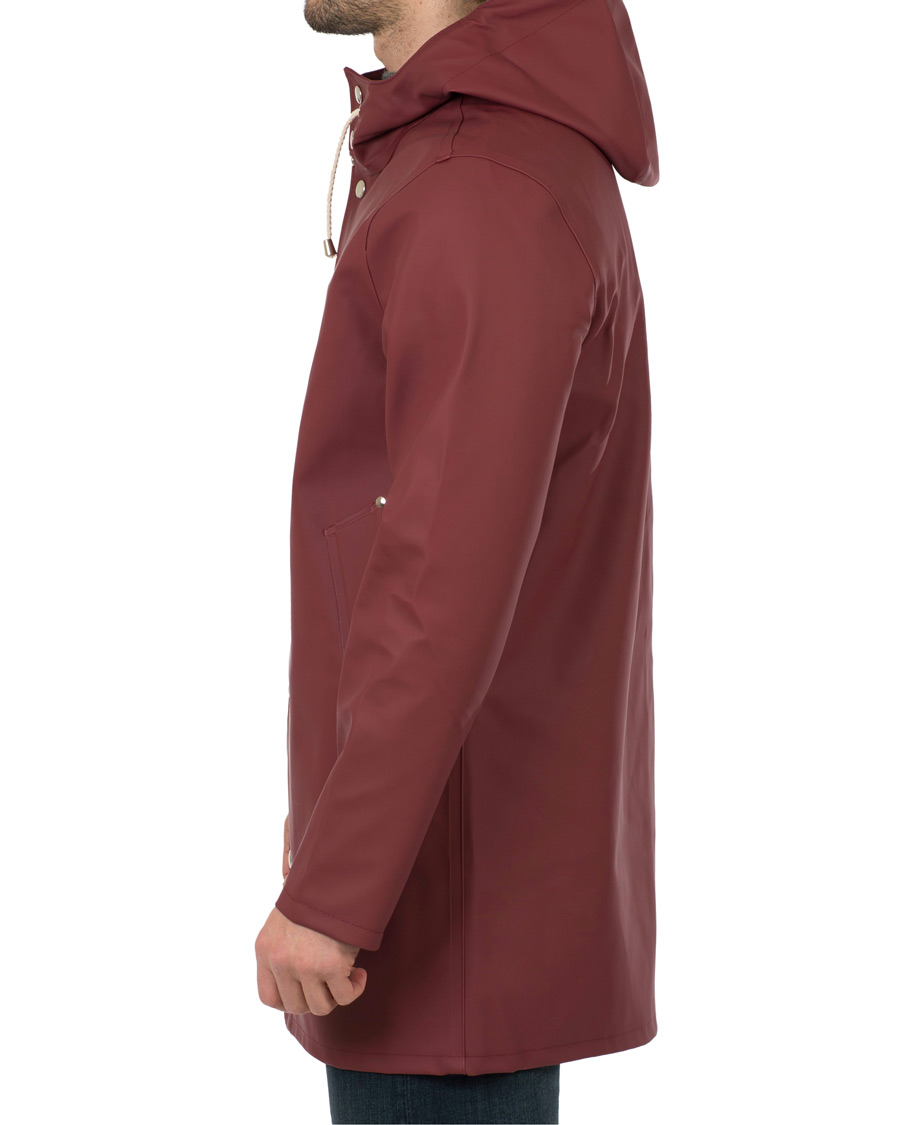 Herre | Jakker | Stutterheim | Stockholm Raincoat Burgundy