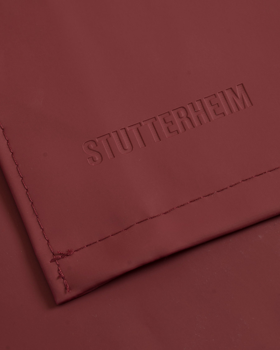Herre | Jakker | Stutterheim | Stockholm Raincoat Burgundy