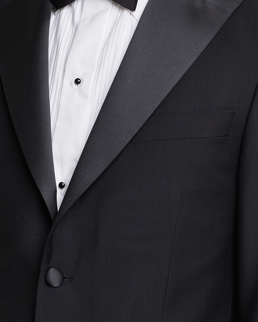 Herre | Dressjakker | Oscar Jacobson | Elder Tuxedo Blazer Black