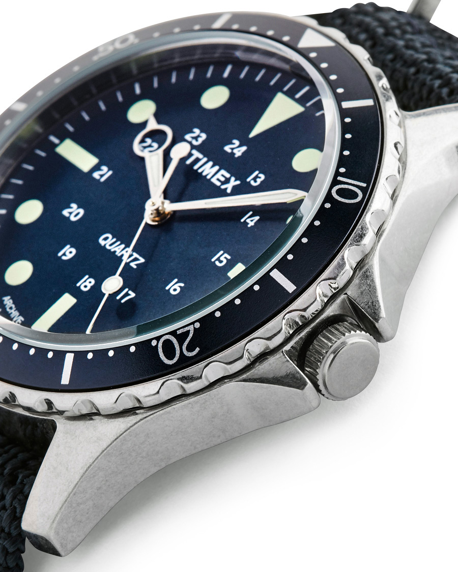 Herre | Timex Navi Harbor Steel/Blue Dial | Timex | Navi Harbor Steel/Blue Dial