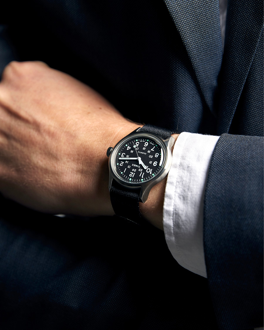 Herre | Timex Camper MK1 Metal Steel/Black Dial | Timex | Camper MK1 Metal Steel/Black Dial
