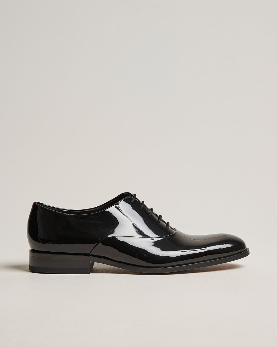 Herre | Lakksko | Loake Shoemakers | Loake Lifestyle Patent Black