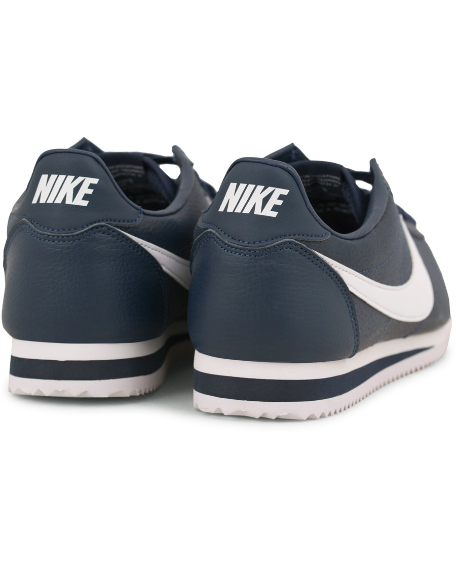 Herre | Nike Classic Cortez Leather Sneaker Blue | Nike | Classic Cortez Leather Sneaker Blue