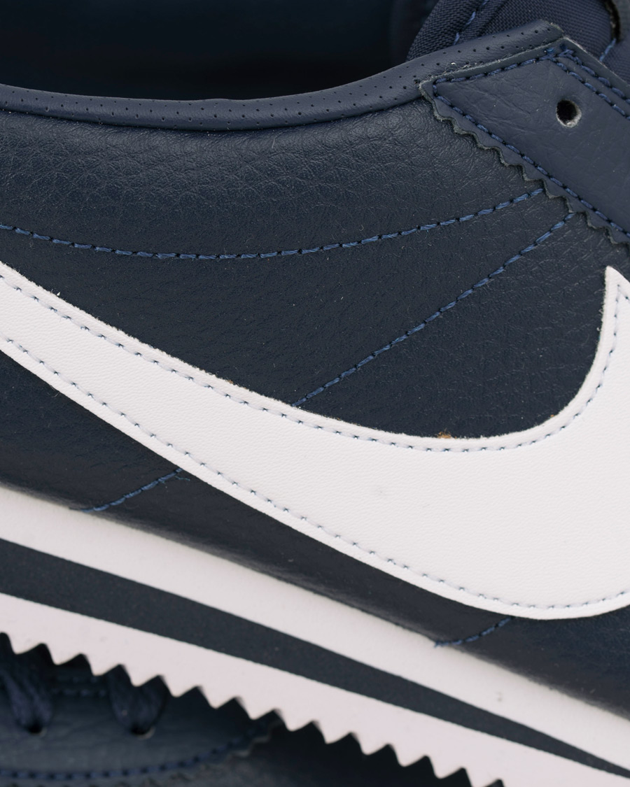Herre | Nike Classic Cortez Leather Sneaker Blue | Nike | Classic Cortez Leather Sneaker Blue